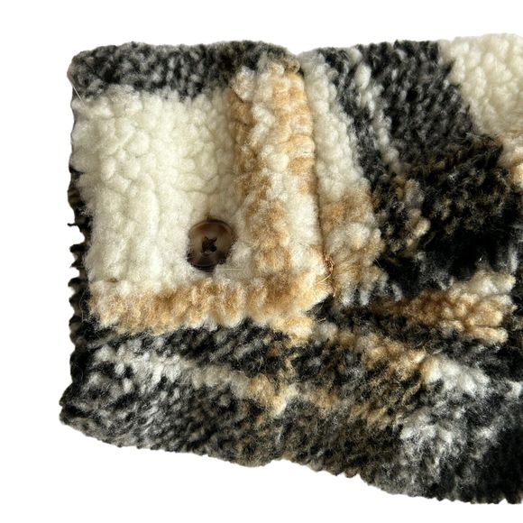 Volcom Silent Sherpa Jacket Hazelnut Womens Size S - Picture 15 of 16